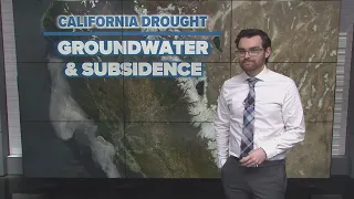 California Drought: Melting snowpack, the statewide greenup, and subsidence on the water supply