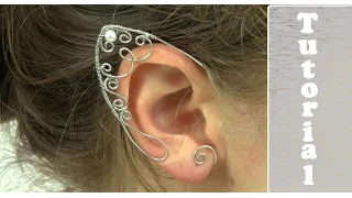 Wire Wrapped Elf Ears Tutorial/Demo
