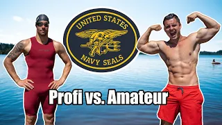 WIR TESTEN den US NAVY SEALS Fitness Test OHNE Vorbereitung I Profi Triathlet vs. Bodybuilder