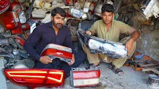 Amazing Restoration of Car Tail Light | Car Tail Light Cover Replacement | Car Back Light Repair.