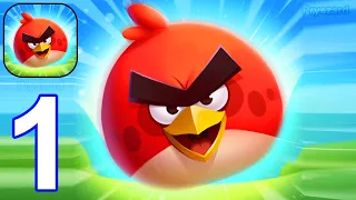 Angry Birds 2 - Gameplay Walkthrough Part 1 Tutorial Levels 1-10 (iOS, Android)