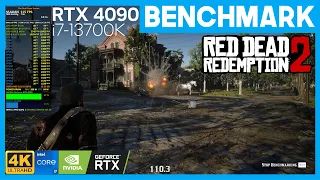 Red Dead Redemption 2 | RTX 4090 | i7-13700K | 4K Max Settings, DLSS Quality