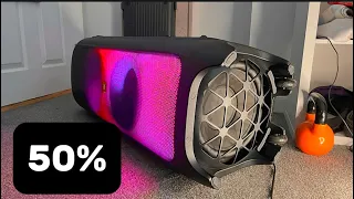 JBL PartyBox 1000 ,50% Volume Bass Test