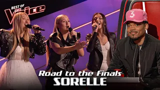 Sister Trio’s FLAWLESS Harmonies STUNNED the Coaches | Road to The Voice Finals