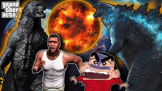 GIANT GODZILLA ATTACKED LOS SANTOS | JSS GAMER