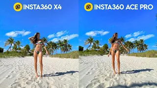 Insta360 X4 vs Insta360 Ace Pro Camera Test