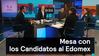 Los candidatos al gobierno del Edomex, conversan en Despierta - Despierta con Loret