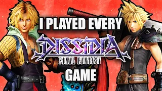 I Played Every Dissidia Final Fantasy Game In 2021