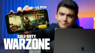 iPhone 15 Pro Max Gaming Test! Call of Duty Warzone Mobile Aproved?