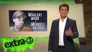 Christian Ehring: Wahlfaktor Flüchtlingspolitik | extra 3 | NDR
