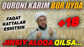 Er-xotin Quroni karim bor honada jinsiy aloqa qilsa...| Isoqjon Domla 2022