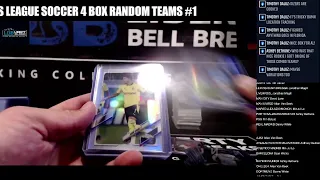 2020-21 TOPPS CHROME CHAMPIONS LEAGUE SOCCER 4 BOX RANDOM TEAMS #1