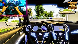 Hyundai Santa Fe - Euro Truck Simulator 2 (Logitech g29 Gameplay) Car mod