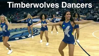 Timberwolves Dancers at Target Center - 10/13/2019