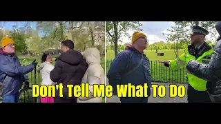 Speakers Corner - Things Get Heated Again, Police Get Involved - ft Shalini