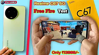 Realme C67 5G Unboxing With Free Fire Test || Realme C67 5G Free Fire Heating + Battery Drain Test..