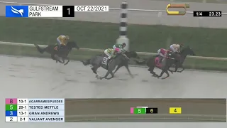 Gulfstream Park Carrera 1 - 22 de Octubre 2021