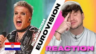 PLAGIARISM AT EUROVISION? REACTION Baby Lasagna - Rim Tim Tagi Dim (Croatia Eurovision 2024)