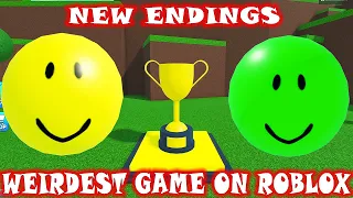 WEIRDEST GAME ON ROBLOX *How to get ALL 5 NEW Endings* HUGE GIANT GARDENER WINTER MEMBER! Roblox