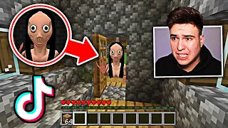 Am încercat MITUL LUI MOMO de pe TIKTOK în MINECRAFT !! (A funcționat)