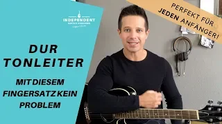 Gitarre lernen - So spielst du alle Dur-Tonleitern auf der Gitarre!