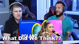 Best Reaction To Blanka - Solo | Poland 🇵🇱 | National Final Performance | Eurovision 2023