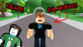 ESCAPE EVIL MR BEAST OBBY IN ROBLOX! *WALKTHROUGH*