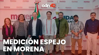 Medición espejo en el proceso interno de Morena