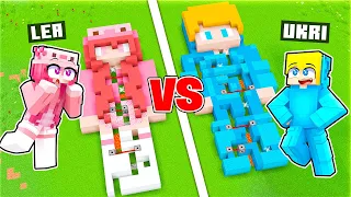 LABYRINTH Bau Challenge gegen FREUNDIN in Minecraft! ⛏