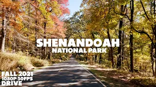 Shenandoah National Park Drive - Fall 2021