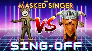 Grandfather Clock V Viking SING-OFF!!! | The Masked Singer UK Ep.4