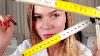 ASMR Plastic Surgeon Measures Your Face for Surgery.  Medical RP, Personal Attention