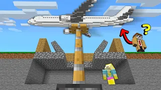 J'ai VOLÉ ses AVIONS sur Minecraft jusqu'à ce qu'il REMARQUE..