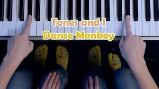 Играю Dance Monkey на пианино/Tones and I - Dance Monkey on piano.