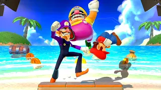 Mario Party Superstars - Mario vs Luigi vs Wario vs Waluigi 2 Players Horror Land Walkthrough