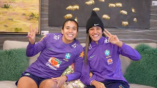 SELEÇÃO BRASILEIRA FEMININA: UM PRA UM com a Antônia e Gabi Nunes