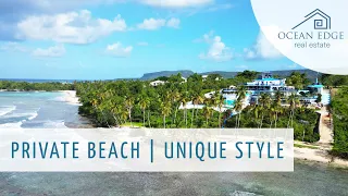 Unique Hotel with Private Beach and Ocean view in Las Galeras | Ocean Edge Real Estate