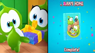 Cut the Rope Remastered - Chapter 1 - Evan's Home [3 Stars] All Levels Walkthrough