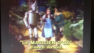 The Wizard of Oz, French & German