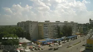 Timelapse 10-08-2016 - Новомосковск, Украина