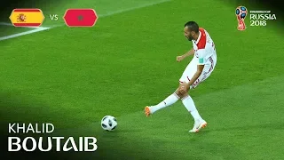 Khalid BOUTAIB Goal - Spain v Morocco - MATCH 36