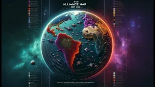 EVE Alliance Map 2007 - 2023 Time lapse