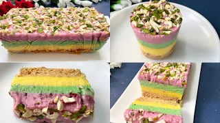 Cassata Ice-cream Recipe, Professional ice cream class, Homemade Icecream, No Whipping cream