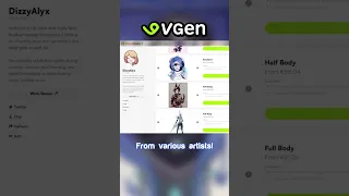 Where to commission Vtuber Models (VGen)