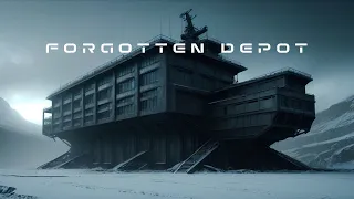 Forgotten Depot | Post Apocalyptic Ambient Dark Music | Dystopian Ambience Windy Background