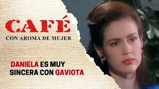 Daniela le aconseja a Gaviota que esté con Sebastián | Café, con aroma de mujer 1994