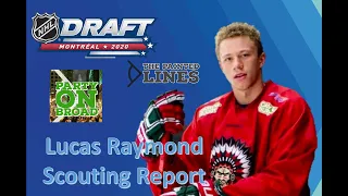 Lucas Raymond Scouting Report: Two-Way Prospect with Great Vision