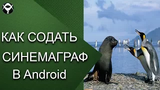 Как в Android создать синемаграф?