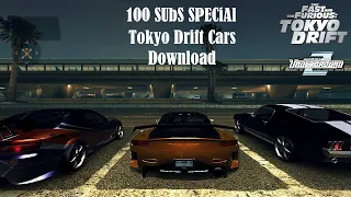 Fast and Furious Tokyo Drift | NFSU2 Mod (Download) | 100 Subs Special!!!