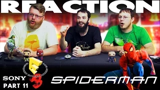 Spiderman PS4 Trailer REACTION!! Sony E3 2016 Conference 11/12